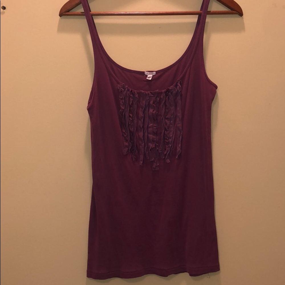 J.Creww Ruffle Tank